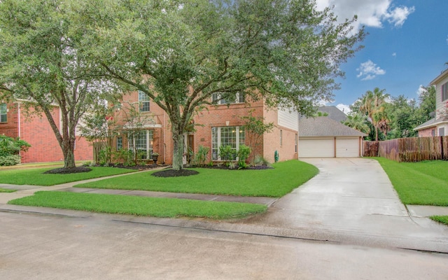 20303 Misty River Way, Cypress, TX 77433 - view of front of property featuring brick siding and a garage