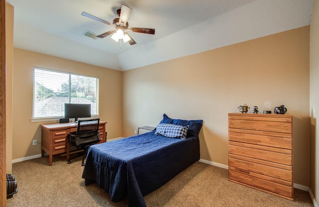 20303 Misty River Way, Cypress, TX 77433 - bedroom with light carpet and ceiling fan