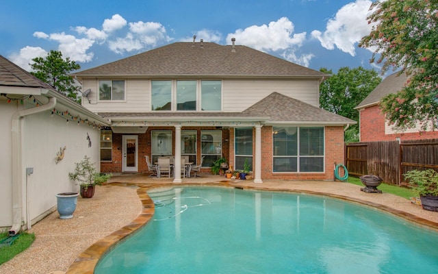 20303 Misty River Way, Cypress, TX 77433 - view of swimming pool with a patio area and outdoor dining space