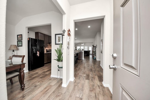 32726 Timber Point Dr, Brookshire, TX 77423 - entryway with light wood finished floors and recessed lighting