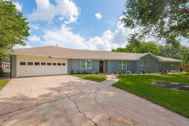 4414 Lemac Dr, Houston, TX 77096 - single story home featuring an attached garage, concrete driveway, and a front yard