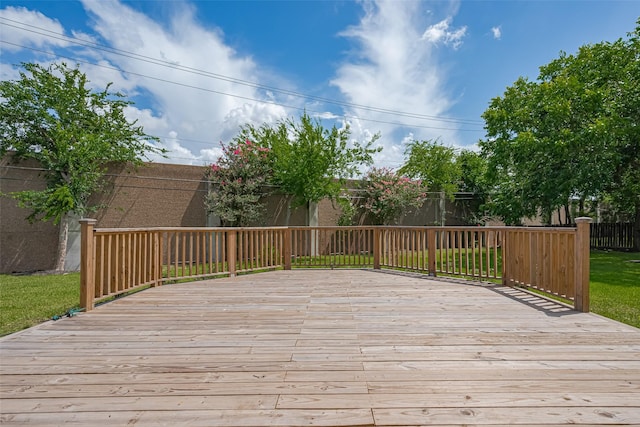 4414 Lemac Dr, Houston, TX 77096 - view of wooden terrace