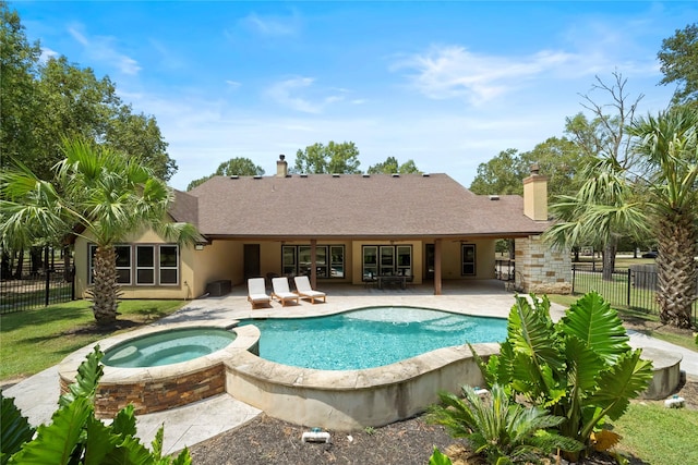 11399 Fm-3126, Livingston, TX 77351 - view of pool featuring a patio area and a pool with connected hot tub