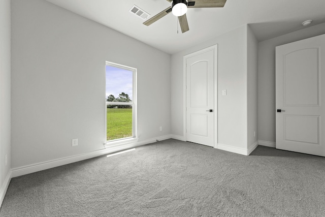 15408 Sandtrap Dr, Waller, TX 77484 - unfurnished bedroom featuring carpet flooring and a ceiling fan