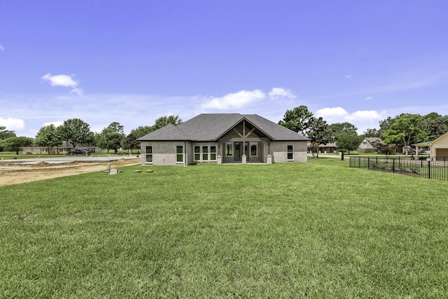 15408 Sandtrap Dr, Waller, TX 77484 - rear view of property with brick siding