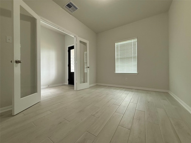 8116 Tourmaline Way, Texas City, TX 77591 - spare room featuring light wood-type flooring