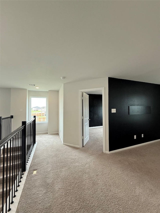 8116 Tourmaline Way, Texas City, TX 77591 - hall featuring light colored carpet and baseboards