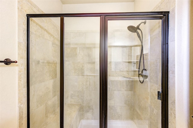 4927 Caponi Falls Ln, Katy, TX 77494 - bathroom with a stall shower