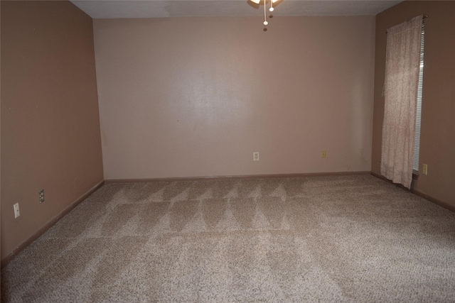 7331 Rancho Mission Dr, Houston, TX 77083 - spare room with carpet floors and a ceiling fan