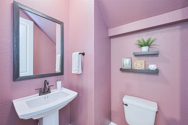 21031 Secretariat Meadow Ln, Tomball, TX 77377 - half bathroom featuring toilet and a sink