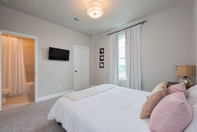 21031 Secretariat Meadow Ln, Tomball, TX 77377 - bedroom with ensuite bathroom and carpet floors