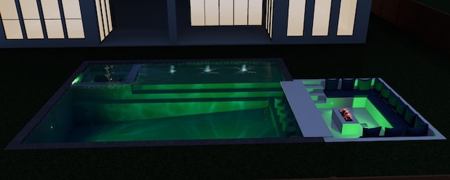 827 Bunker Hill Rd, Houston, TX 77024 - view of swimming pool