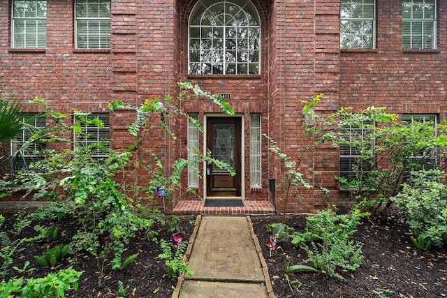 5411 Davids Bend Dr, Sugar Land, TX 77479 - property entrance with brick siding