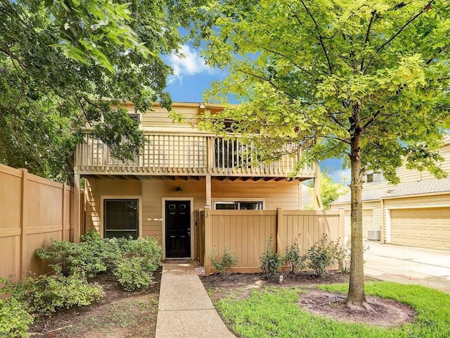 2379 Briarwest Blvd Unit 12, Houston, TX 77077 - view of property featuring a balcony