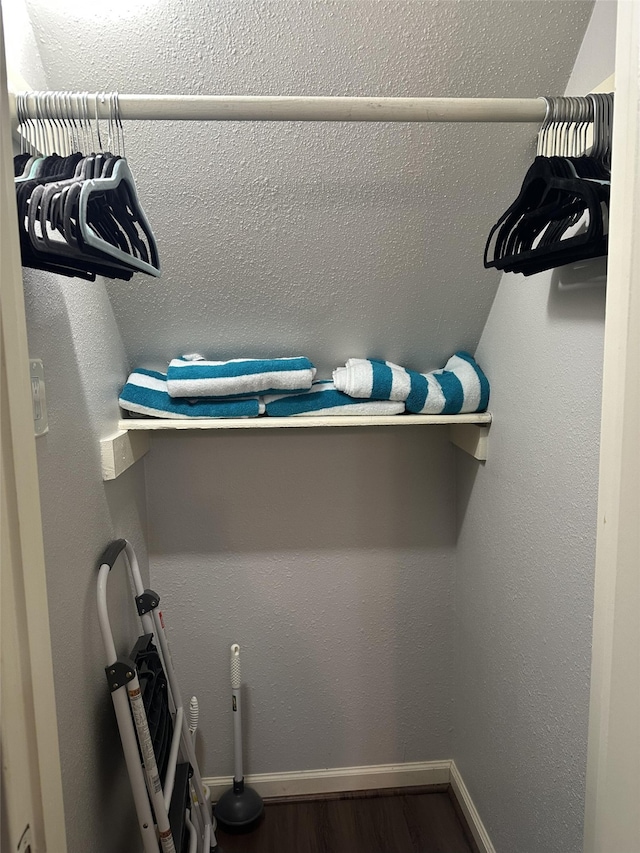 2379 Briarwest Blvd Unit 12, Houston, TX 77077 - spacious closet featuring wood finished floors