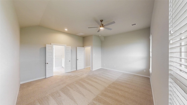 333 Spruce Oak Ln, Waller, TX 77484 - unfurnished bedroom with light carpet, recessed lighting, and a ceiling fan