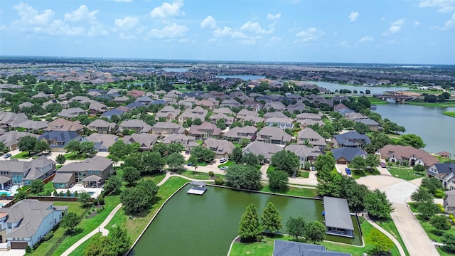 18806 Dove Creek Springs Trl, Cypress, TX 77433 - aerial view of property's location featuring a large body of water and nearby suburban area