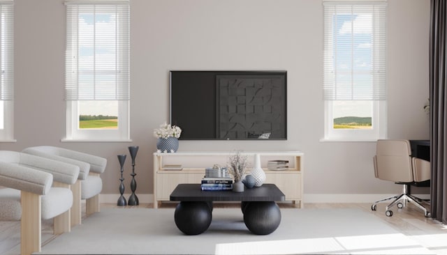 2428 Ella Blvd, Houston, TX 77008 - sitting room featuring baseboards