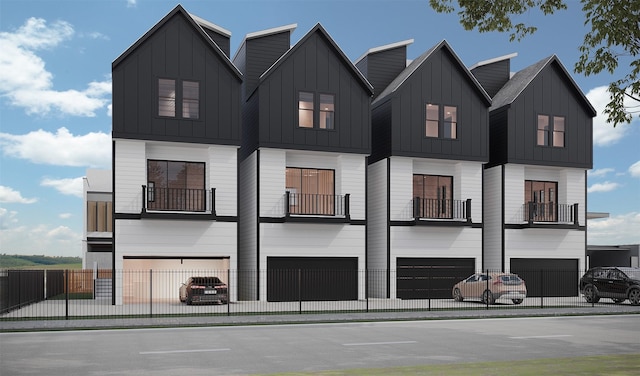 2428 Ella Blvd, Houston, TX 77008 - view of building exterior with an attached garage