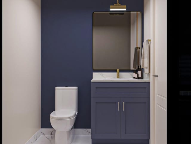 2428 Ella Blvd, Houston, TX 77008 - half bath featuring vanity and toilet