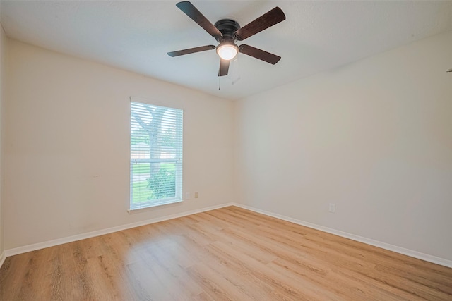 19718 Franz Rd, Houston, TX 77084 - empty room featuring wood finished floors and ceiling fan
