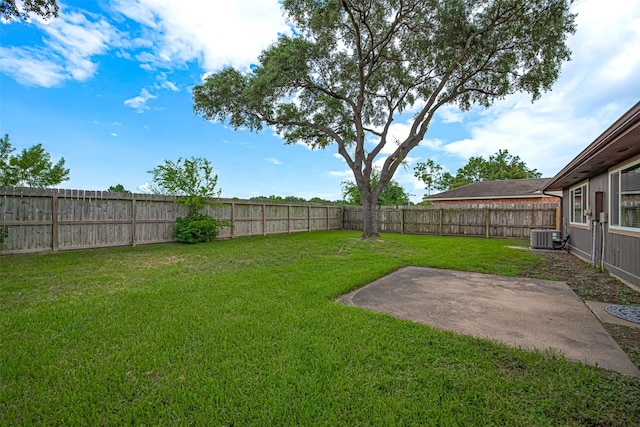 19718 Franz Rd, Houston, TX 77084 - fenced backyard with a patio area