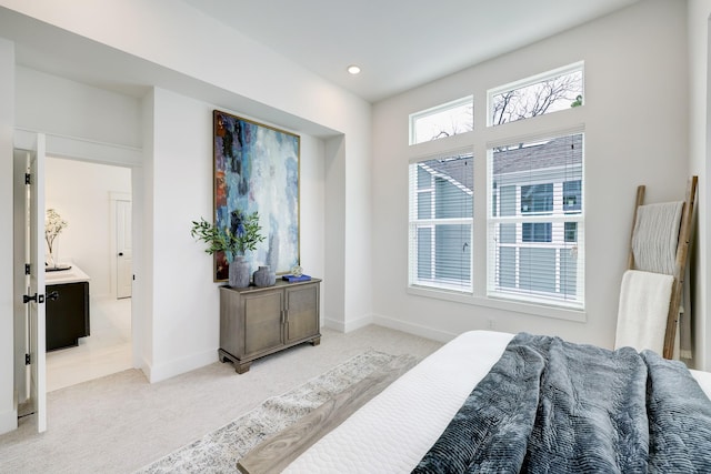 9311 Montridge Dr, Houston, TX 77080 - bedroom with light colored carpet and recessed lighting