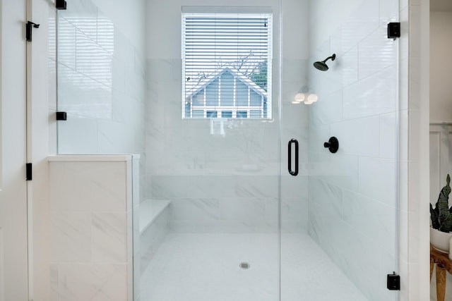 9311 Montridge Dr, Houston, TX 77080 - full bathroom with a stall shower