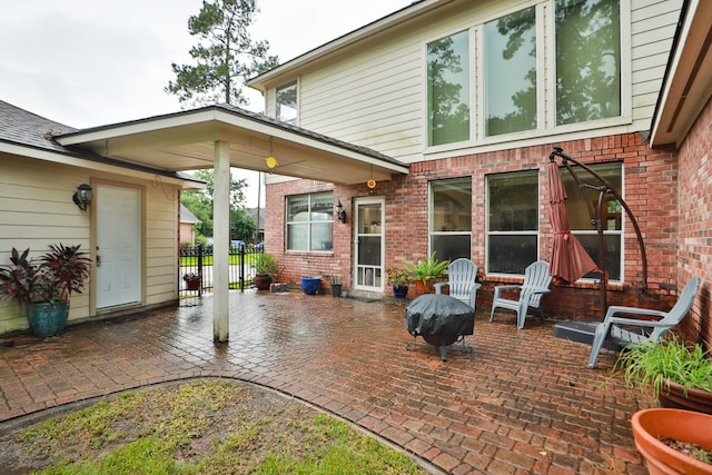 14310 Saint Pierre Ln, Cypress, TX 77429 - view of patio
