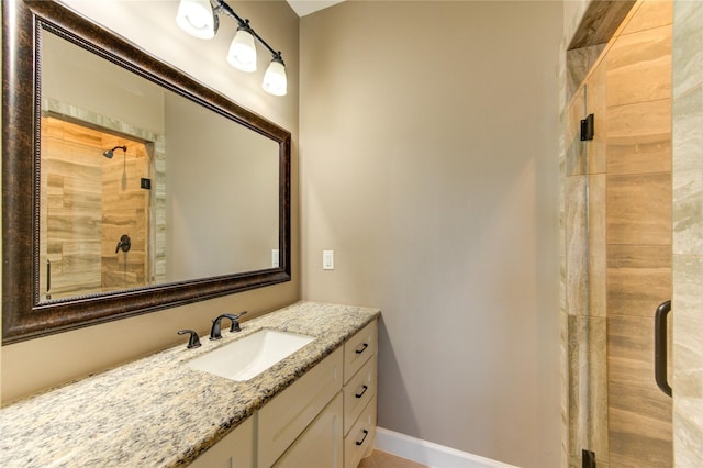 6506 Camillia Ct, Katy, TX 77493 - bathroom with a shower stall and vanity
