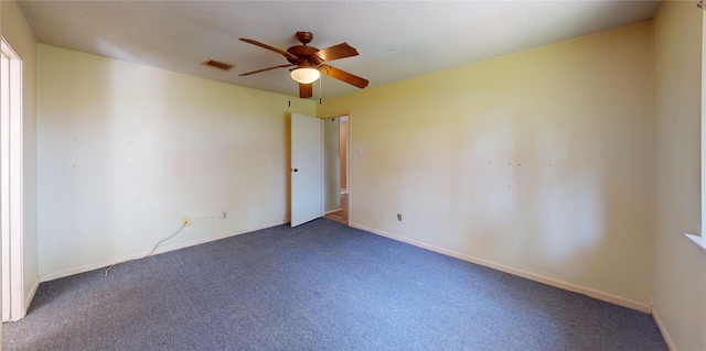 1116 N Bristol Ct, League City, TX 77573 - carpeted empty room with ceiling fan and baseboards