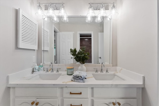 4519 Pineville Ln, Spring, TX 77388 - bathroom featuring double vanity