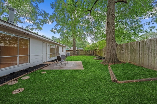 4519 Pineville Ln, Spring, TX 77388 - fenced backyard featuring a patio area