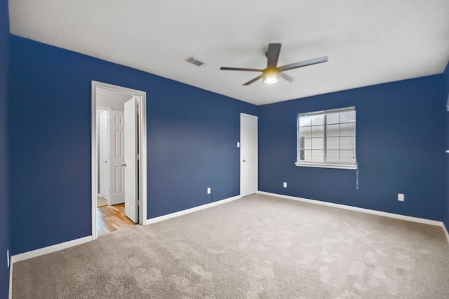 8207 Miramar Crest Ct, Tomball, TX 77375 - unfurnished bedroom featuring carpet flooring and ceiling fan