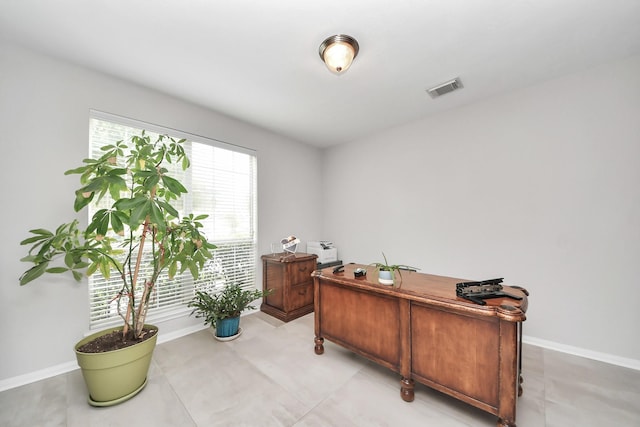 13710 Breezy Meadow Ct, Houston, TX 77044 - office area featuring baseboards