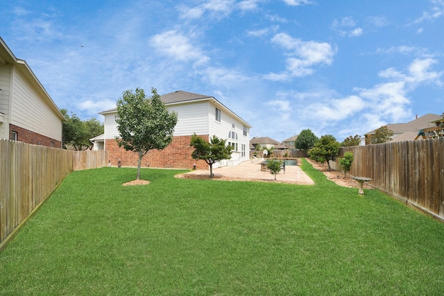 13710 Breezy Meadow Ct, Houston, TX 77044 - fenced backyard with a patio area