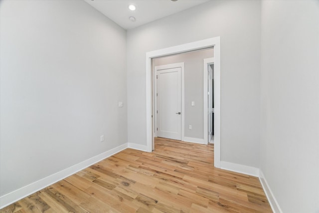 919 W 16th St Unit C, Houston, TX 77008 - spare room with light wood-style flooring and baseboards