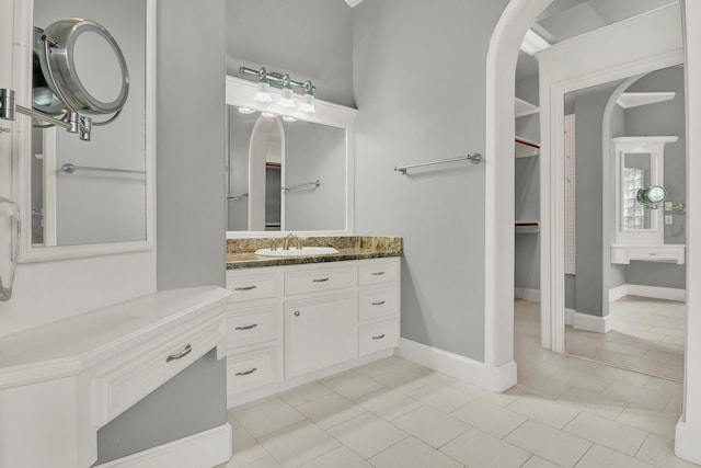 13714 Gainesway Dr, Cypress, TX 77429 - full bath featuring vanity and a spacious closet