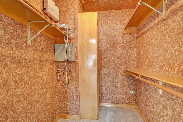 13714 Gainesway Dr, Cypress, TX 77429 - walk in closet featuring a wall mounted air conditioner