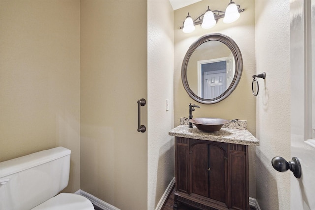 13307 Oddom Ct, Cypress, TX 77429 - half bath featuring toilet and vanity