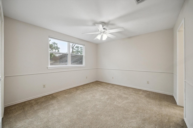 13307 Oddom Ct, Cypress, TX 77429 - spare room with carpet flooring and a ceiling fan