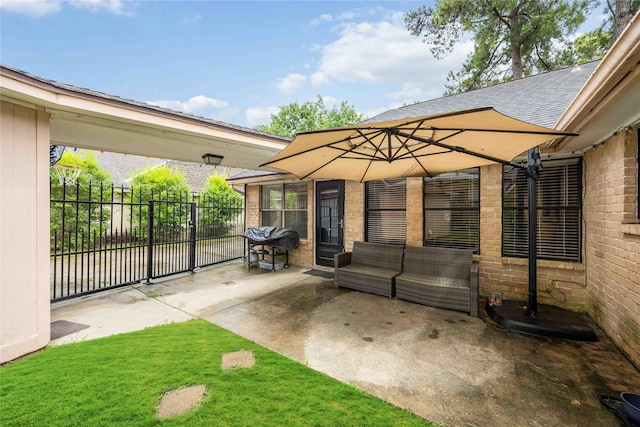 3618 Coltwood Dr, Spring, TX 77388 - view of patio