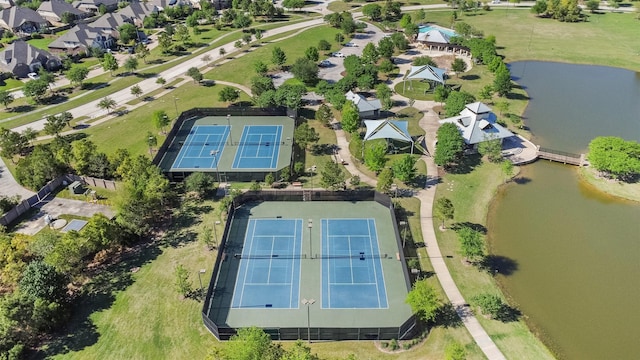 12106 Coldwater Cove Ln, Cypress, TX 77433 - drone / aerial view of a nearby body of water