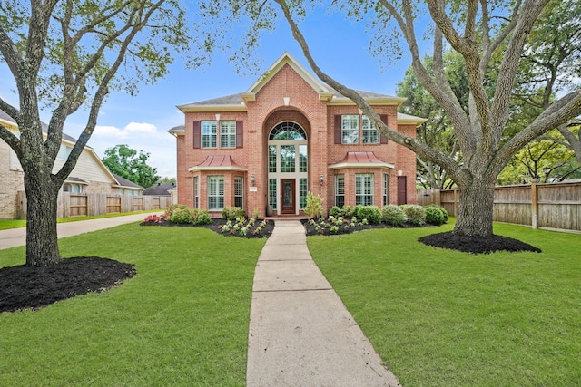 22419 Rippling Shore Ct, Katy, TX 77494 - view of front facade featuring brick siding