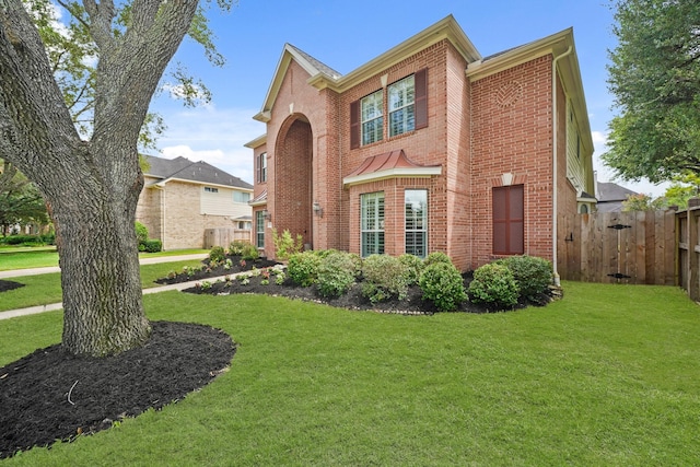 22419 Rippling Shore Ct, Katy, TX 77494 - view of front of home with brick siding