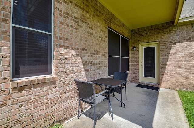 24914 Hazel Ranch Dr, Katy, TX 77494 - view of patio / terrace featuring outdoor dining space