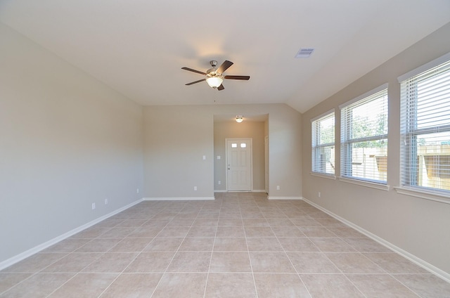 3238 Montclair Orchard Trce, Spring, TX 77386 - empty room featuring ceiling fan and light tile patterned floors