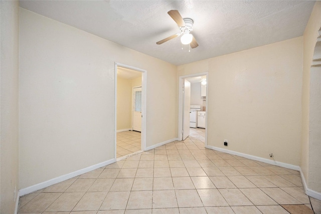 4526 Kingsbury St, Houston, TX 77021 - spare room with ceiling fan and baseboards