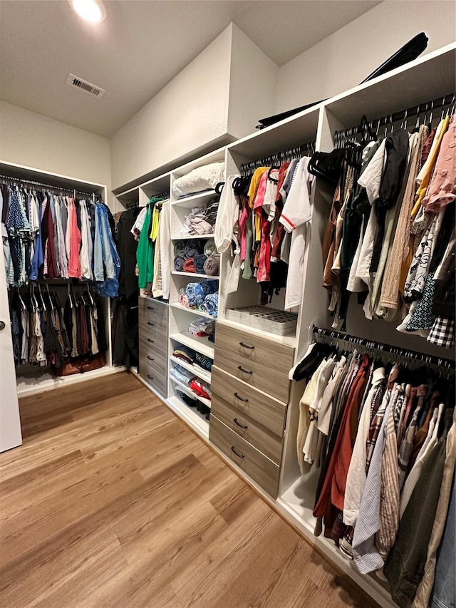 311 Eado Park Cir, Houston, TX 77020 - spacious closet featuring light wood-style flooring