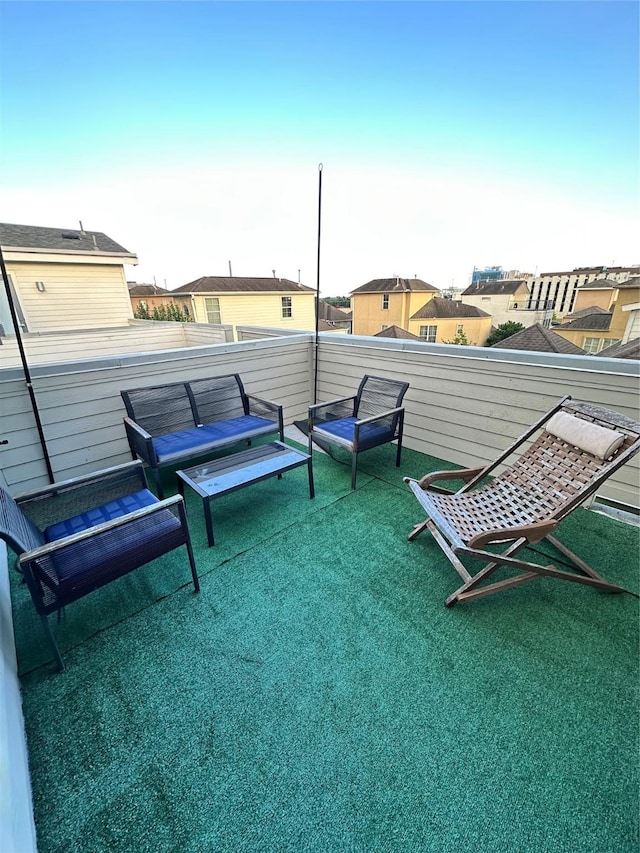 311 Eado Park Cir, Houston, TX 77020 - patio / terrace with a residential view